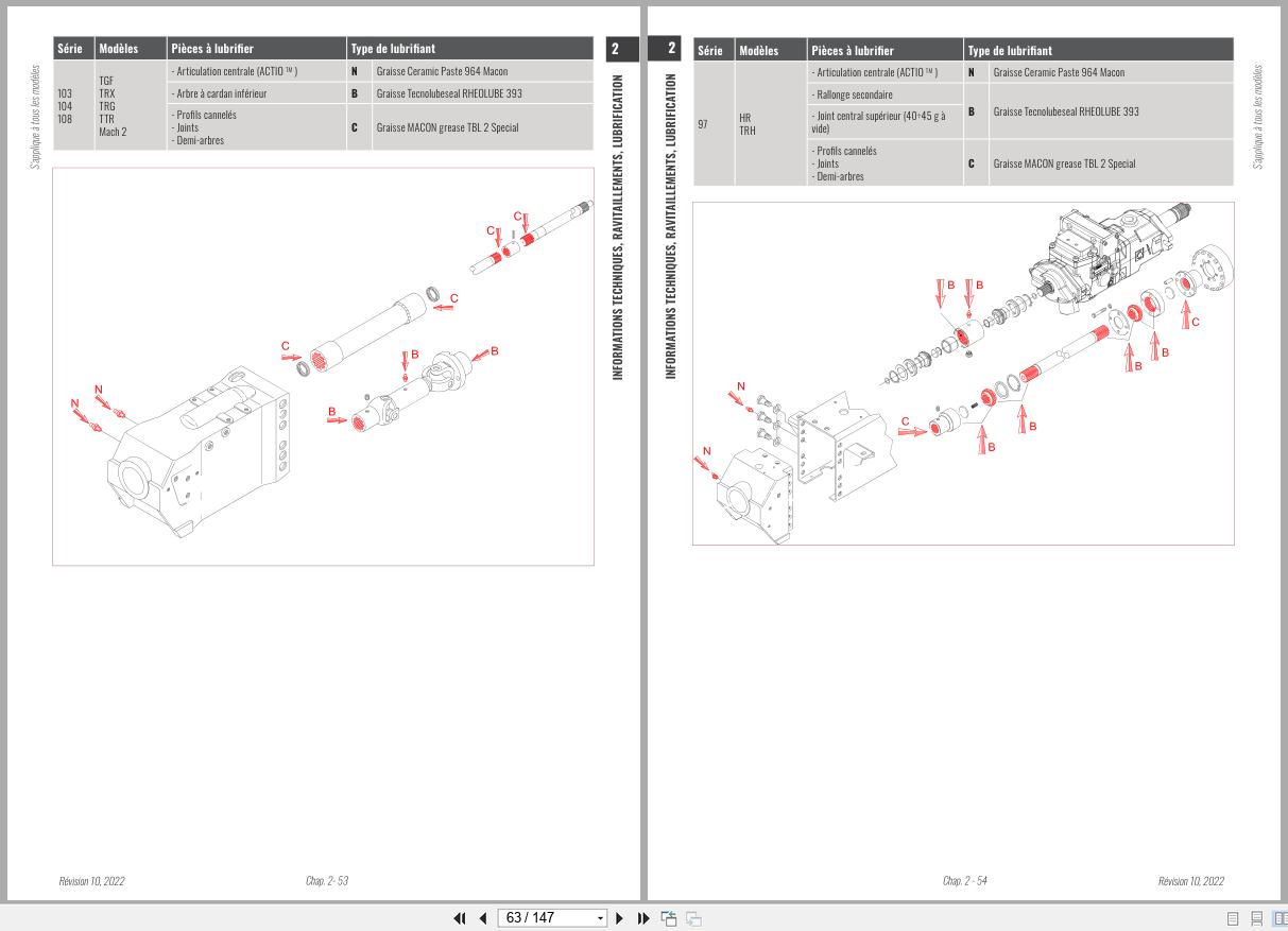 Antonio Carraro Tractor Series TORA TRX5800 Axles Workshop Manual 47309041 FR (2)
