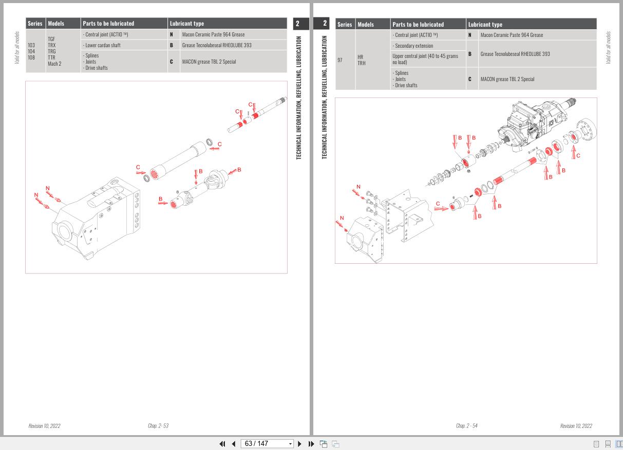 Antonio Carraro Tractor Series TORA TRX5800 Axles Workshop Manual 47309043 EN (2)