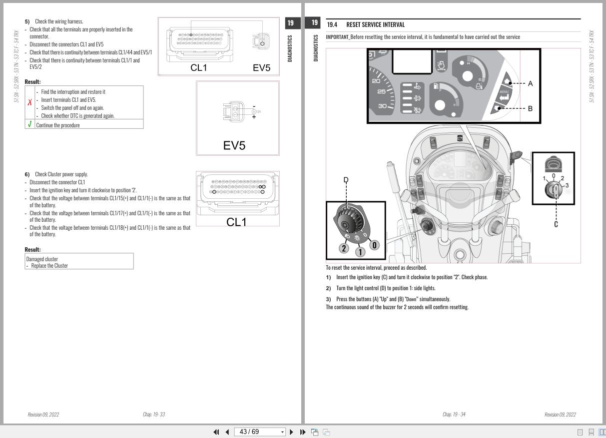 Antonio Carraro Tractor Series TORA TRX5800 Diagnostic Workshop Manual 47307083 EN (3)