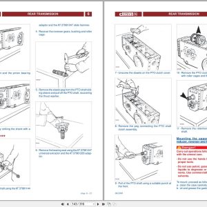 Antonio Carraro Tractor Series Tigrone 2190 S5500 To Tc8400F Technical Support Manual 47310063 01 En (2)