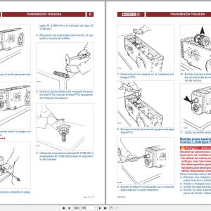 Antonio Carraro Tractor Series Tigrone 2190 S5500 To Tc8400F Technical Support Manual 47310064 01 Es (2)