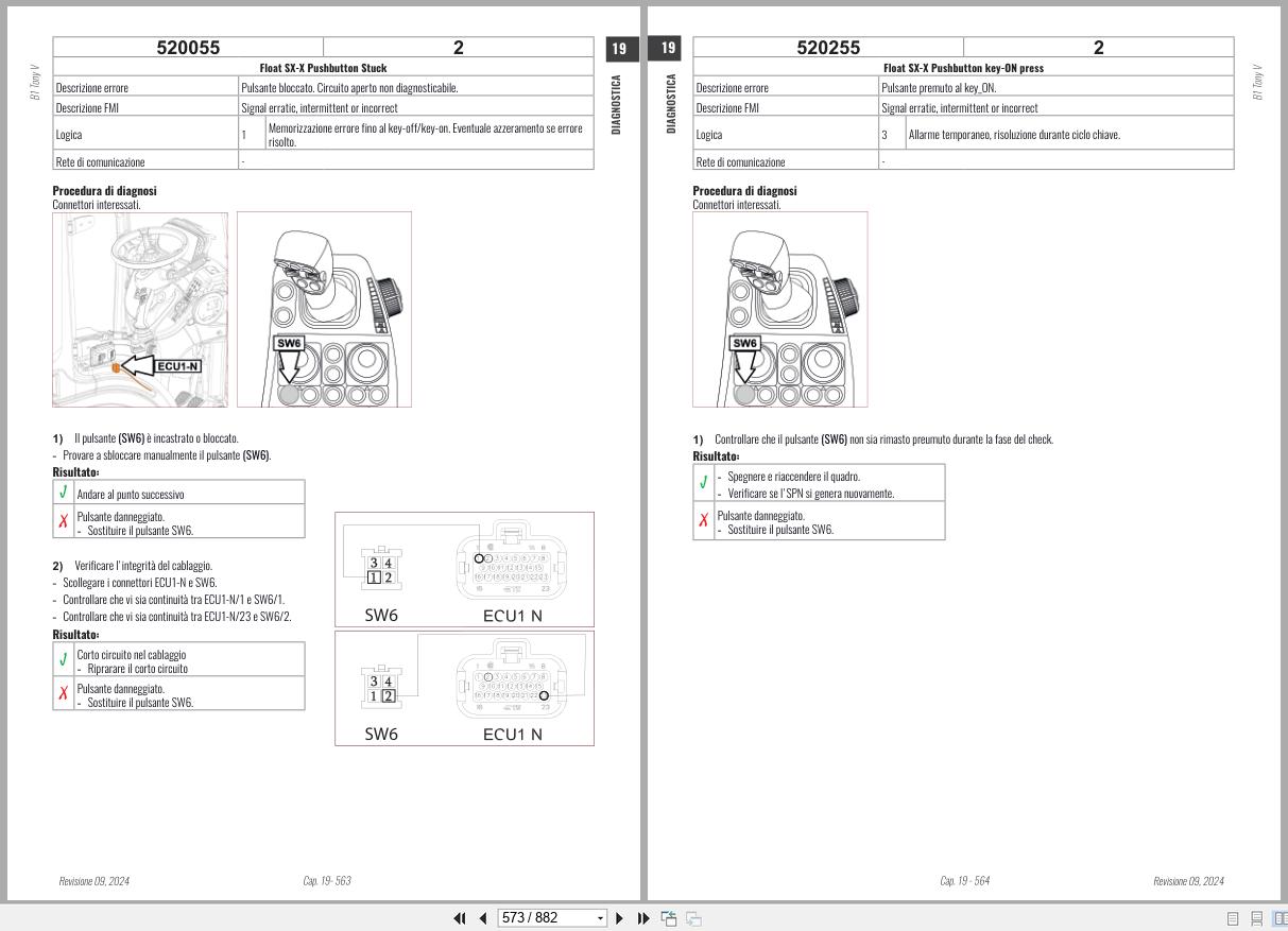 Antonio Carraro Tractor Tony 8700V Diagnostic Workshop Manual 47307110 02 IT (3)