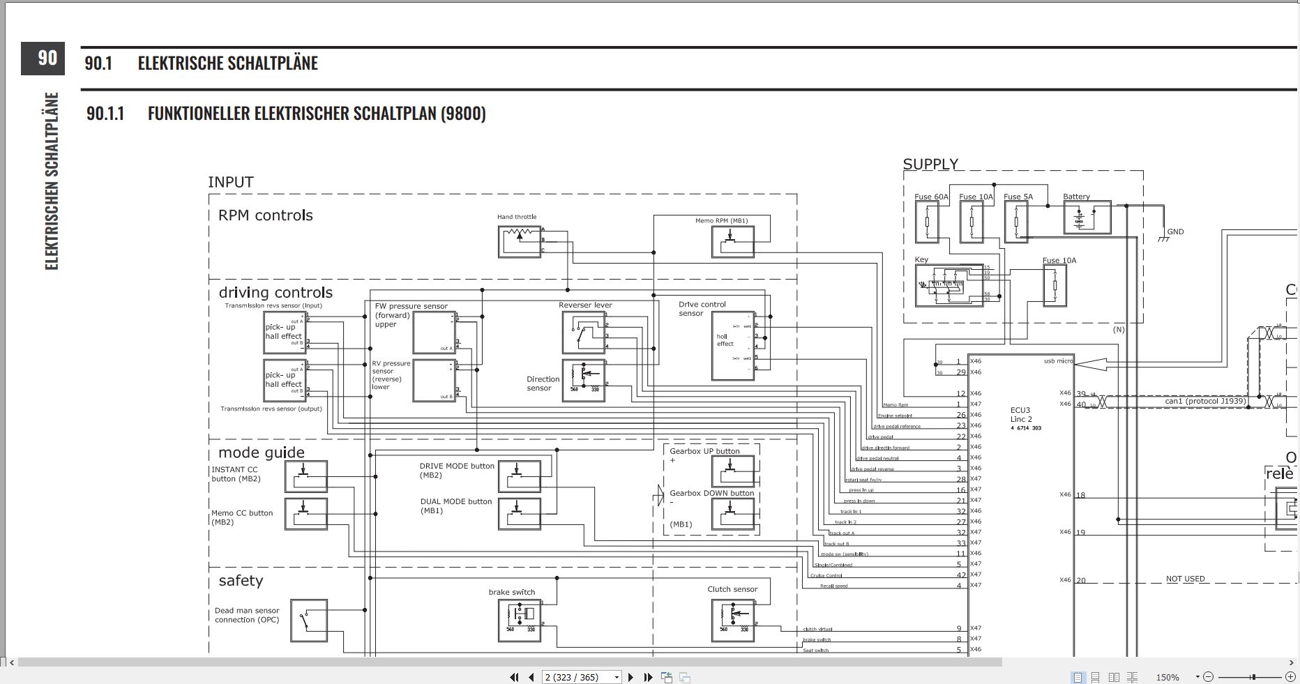Antonio Carraro Tractor Tony TR8900 to TRG10900 Diagnostic Workshop Manual 47307062 02 DE (3)