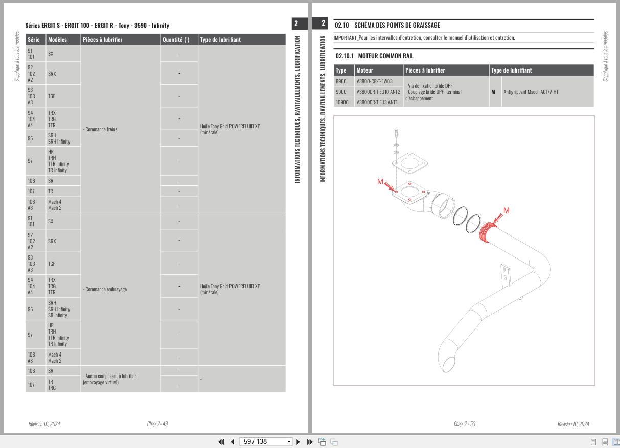 Antonio Carraro Tractor Tony TR8900 to TRG10900 Platform Cab Workshop Manual 47313061 01 FR (2)