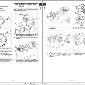 Antonio Carraro Tractor Tony TTR10900 Axles Workshop Manual 47309123 EN (3)