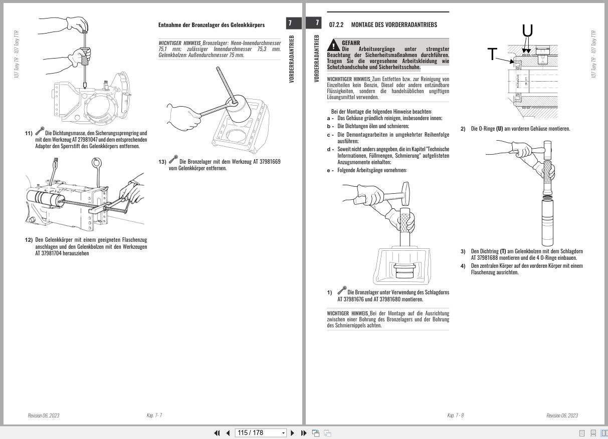 Antonio Carraro Tractor Tony TTR10900 Engine Transmission Workshop Manual 47308102 DE (3)