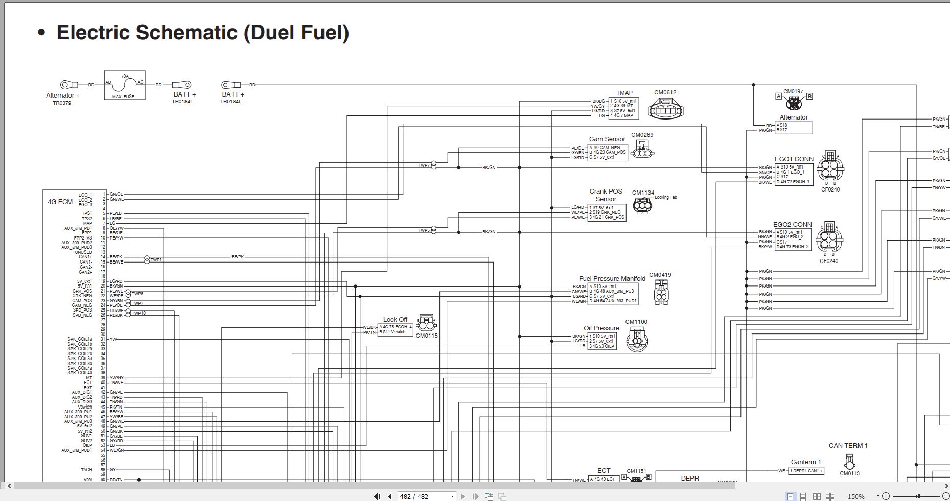 Bobcat Engine PSI4.3L Service Manual DSB4460E00 (4)
