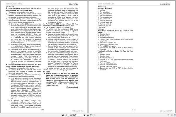Bobcat Engine WG3800 E3 WG3800 E3C ECM System Diagnosis Manual DSB4550E00 (3)