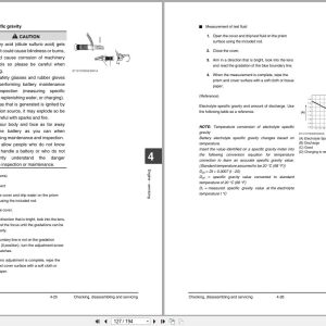 Bobcat Kubota Engine 3.8L Service Manual DSB4491E00 (2)