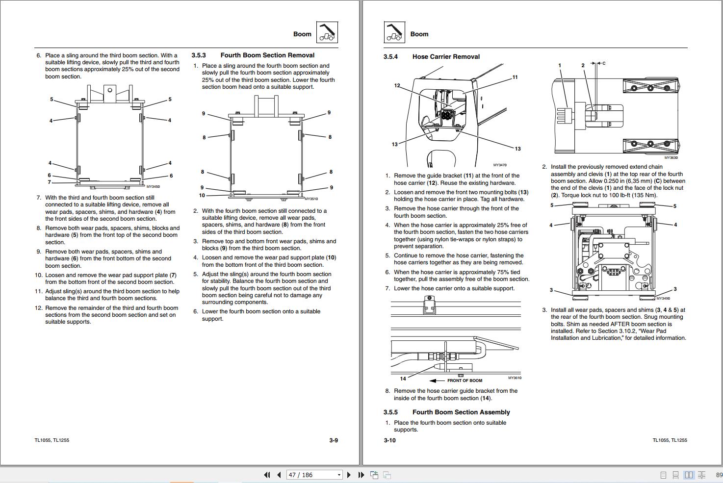 CAT Telehandler TL1055 TL1255 Service Manual 31200293 (2)