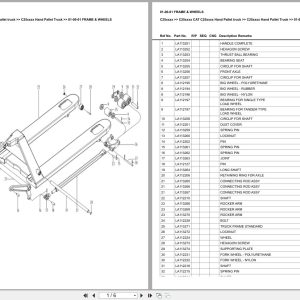 Caterpillar Forklift C25xxxx Europe Parts Catalog (1)