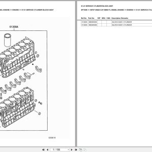 Caterpillar Forklift DP100N Europe Parts Catalog (1)