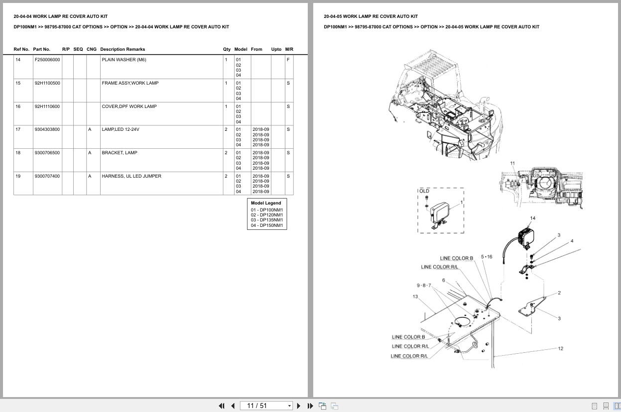 Caterpillar Forklift DP100NM1 Europe Parts Catalog (2)