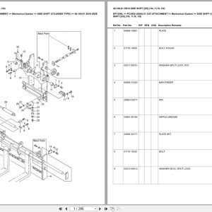 Caterpillar Forklift DP135NL Europe Parts Catalog (1)