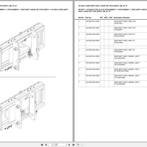Caterpillar Forklift DP15PT Europe Parts Catalog (1)
