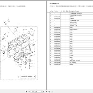 Caterpillar Forklift DP160N1 Europe Parts Catalog (1)