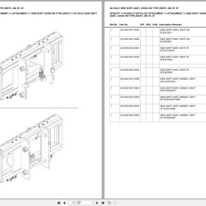 Caterpillar Forklift DP20CPT Europe Parts Catalog (1)