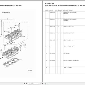 Caterpillar Forklift DP20K Europe Parts Catalog (1)