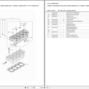 Caterpillar Forklift DP28NM Europe Parts Catalog (1)