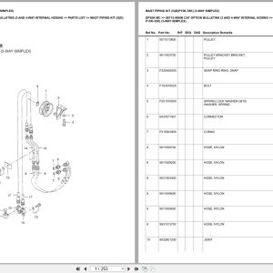 Caterpillar Forklift DP30K MC Europe Parts Catalog (1)
