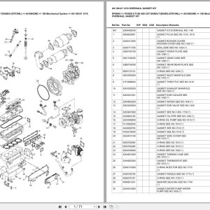 Caterpillar Forklift DP40N3 Europe Parts Catalog (1)