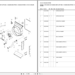 Caterpillar Forklift DP40NB Europe Parts Catalog (1)