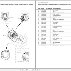 Caterpillar Forklift DP70N1 Europe Parts Catalog (1)