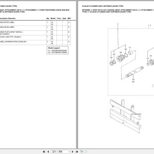Caterpillar Forklift DP70NMS Europe Parts Catalog (1)