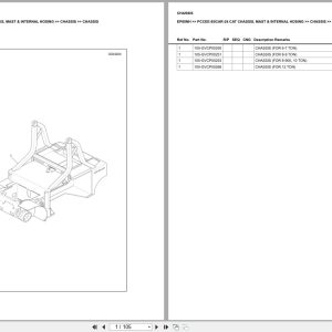 Caterpillar Forklift EP60NH Europe Parts Catalog (1)