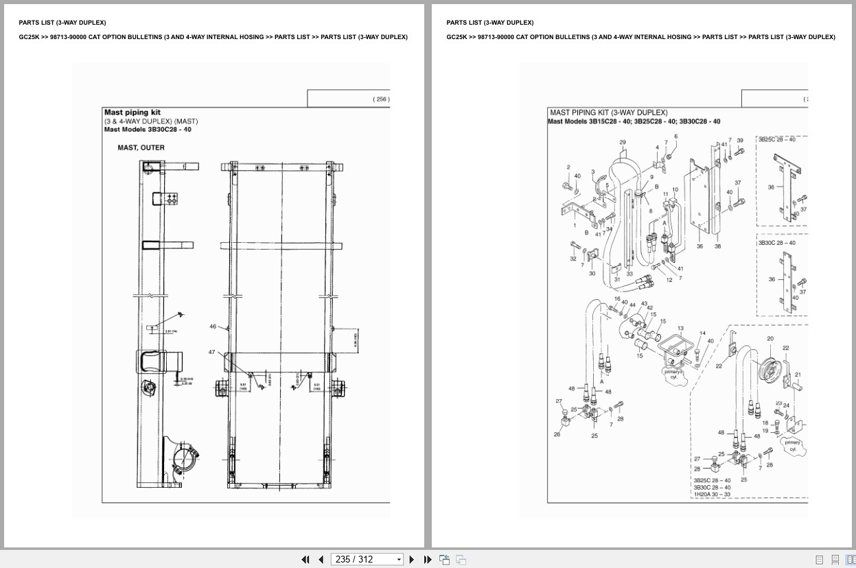 Caterpillar Forklift GC25K Europe Parts Catalog (2)