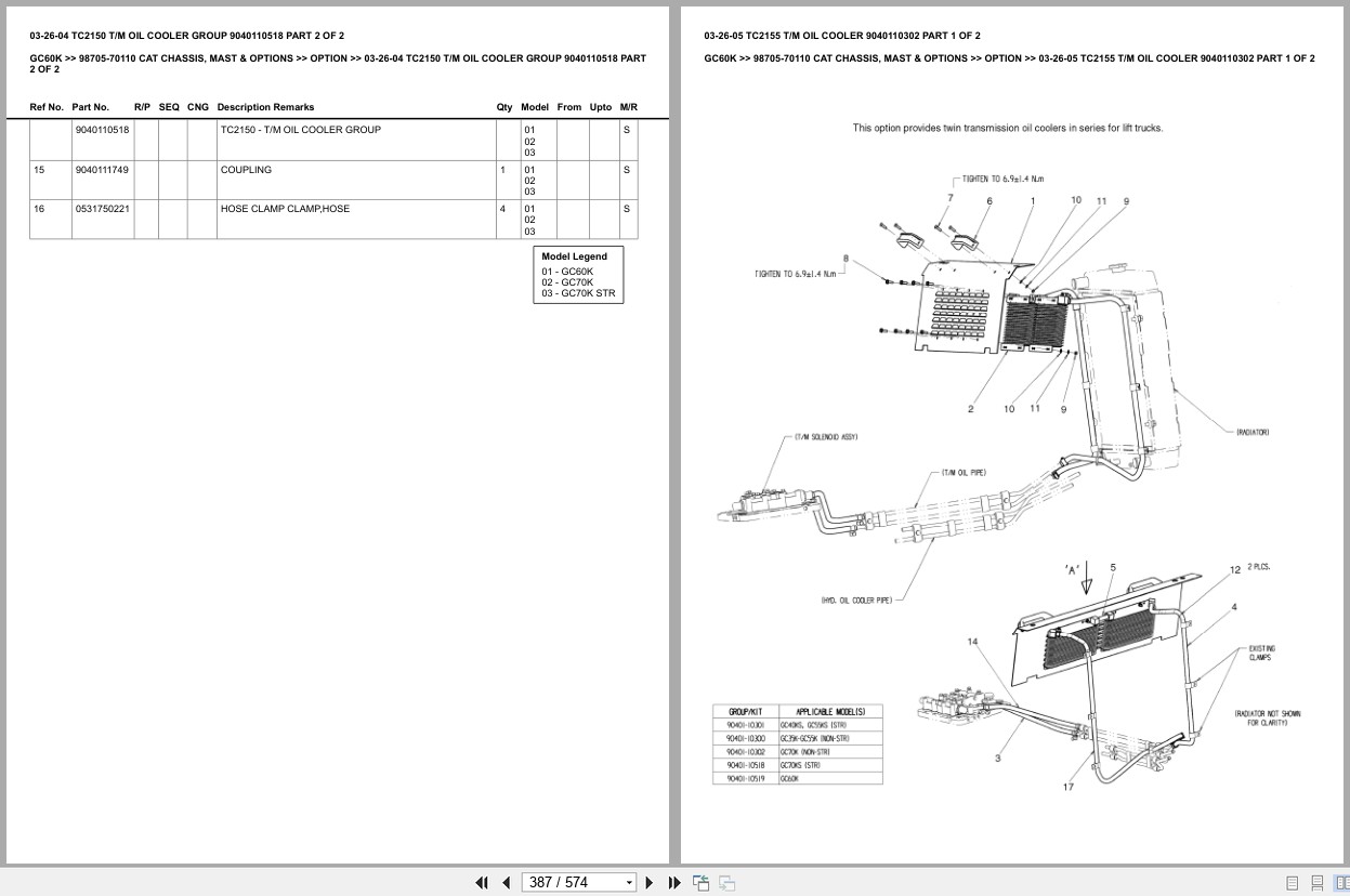 Caterpillar Forklift GC60K Europe Parts Catalog (2)