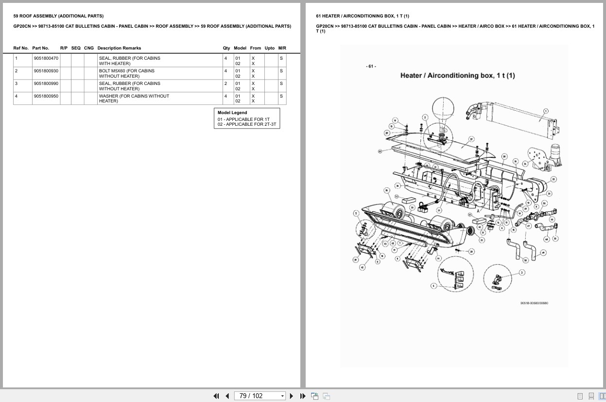 Caterpillar Forklift GP20CN Europe Parts Catalog (2)
