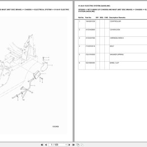 Caterpillar Forklift GP25HN Europe Parts Catalog (1)