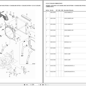Caterpillar Forklift GP25NM Europe Parts Catalog (1)