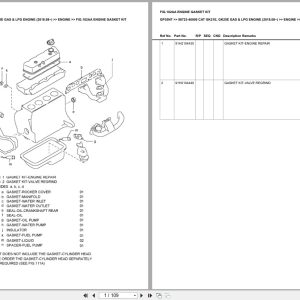 Caterpillar Forklift GP35NT Europe Parts Catalog (1)