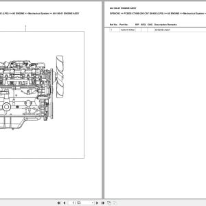 Caterpillar Forklift GP50CN3 Europe Parts Catalog (1)