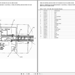 Caterpillar Forklift M50D SA Europe Parts Catalog (1)