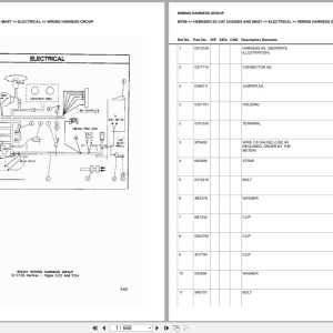 Caterpillar Forklift M70B Europe Parts Catalog (1)
