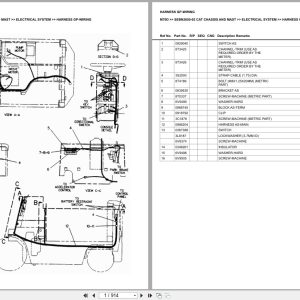 Caterpillar Forklift M70D Europe Parts Catalog (1)