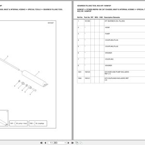 Caterpillar Forklift NOM10P Europe Parts Catalog (1)