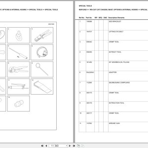 Caterpillar Forklift NSR12N2I Europe Parts Catalog (1)