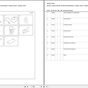 Caterpillar Forklift NSV12PI NSV12P NSV16P NSV12P(I) NSV16P(I)(S) Europe Parts Catalog (1)
