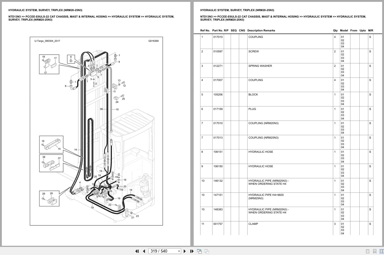 Caterpillar Forklift NTD13N3 Europe Parts Catalog (2)