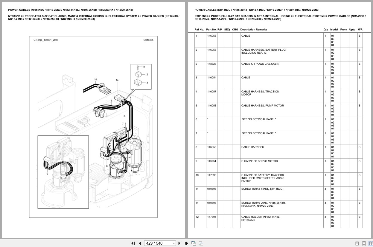 Caterpillar Forklift NTD15N3 Europe Parts Catalog (2)