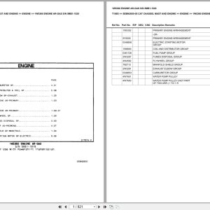 Caterpillar Forklift T100D Europe Parts Catalog (1)