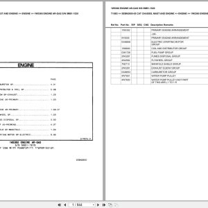 Caterpillar Forklift T150D Europe Parts Catalog (1)
