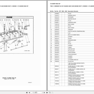 Caterpillar Forklift T50D Europe Parts Catalog (1)