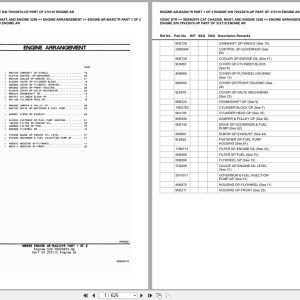 Caterpillar Forklift V200C STR Europe Parts Catalog (1)
