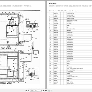 Caterpillar Forklift V200C Str Europe Parts Catalog (2)