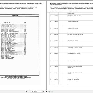Caterpillar Forklift V35C Europe Parts Catalog (1)